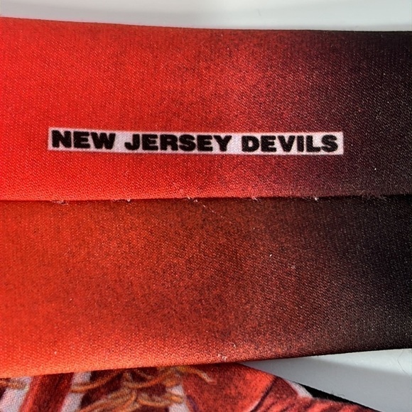 New Jersey Devils Original Ralph Marlin Tie Made in the USA 1992 - Picture 12 of 13
